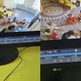 Балабақшада балаларды бір қасықпен тамақтандырған: тәрбиеші қасықты өзі жалап, балаларға қайта берген
