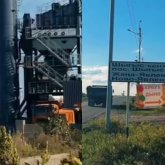 Өскеменде тұрғын үйлердің қасында заңсыз асфальт зауыты салынған