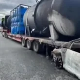 Бес адам тірідей жанып кетті: Павлодарда жантүршігерлік жол апаты болды (ВИДЕО)