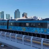 Астанада LRT пойызы сынақ режимінде қозғала бастады (ВИДЕО)