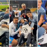 «Мбаппе футболкасын сыйға тартты»: Реал ойыншылары ерекше баланың арманын орындады (ВИДЕО)