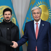 «Киберқауіпсіздік мәселесі талқыланды»: Мемлекет басшысы Павел Дуровты қабылдады