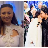 «Өзіне құйып құйғандай жараса кетті»: Мақпал Жүнісова Мадина Сәдуақасованың анасына ерекше сый жасады