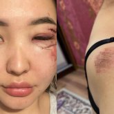 Атырауда блогерді зиратқа апарып, ұрып-соққан (ФОТО)