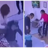 Атырау облысындағы әлеуметтік орталықта тәрбиеші мүгедектігі бар баланы аяусыз соққыға жыққан