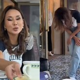 «Шашы жалбырап енесінен ұялмайды»: Динара Сәтжан сәлем саламын деп сынға қалды (ВИДЕО)