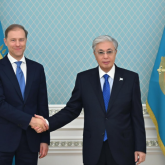 Тоқаев Ресей Федерациясы Үкіметі Төрағасының бірінші орынбасарын қабылдады