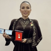 Әнші Луина Қырғызстанның мемлекеттік сыйлығына ие болды (ВИДЕО)