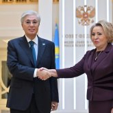 Президент Ресей Федералды Жиналысы Федерация Кеңесінің Төрағасы Валентина Матвиенкомен кездесті