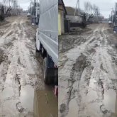 Көкшетау көшесі батпаққа айналды: тұрғындар сапасыз жұмыстардан кейін шұғыл шара талап етеді