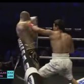 Еркебұлан Тоқтар өзбекстандық боксшысын нокаутпен жеңді (ВИДЕО)