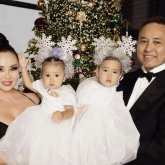 «Әкелерінен аумайды»: Баян Мақсатқызы отбасылық суреттерін бөлісті (ФОТО)