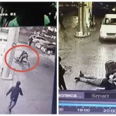 Алматы көшесінде 3 ер адам жасөспірімді есінен танғанша ұрып-соғып кеткен (ВИДЕО)