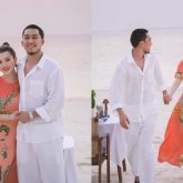 «Үш жылда үш ұл»: Ерке Есмахан мен Райм Мальдивтен отбасылық мерекесін атап өтті (ФОТО)