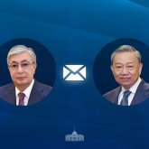 Тоқаев Вьетнам Коммунистік партиясы Орталық комитетінің Бас хатшысын құттықтады