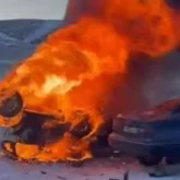 «5 адам тірідей жанып кетті»: Жетісу облысында жантүршігерлік жол апаты болды (ВИДЕО)