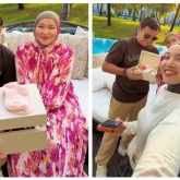 «Сегізінші бала»: Абай Бегей мен әйелі болашақ сәбиінің жынысын анықтады (ВИДЕО)