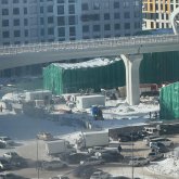 Астанада LRT аялдамасынан өрт шықты (ВИДЕО)