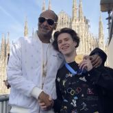 «Тарихи сәт»: Михайл Шайдоров әйгілі Snoop Dog-пен кездесті (ВИДЕО)