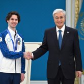 Михаил Шайдоров пен жаттықтырушысына орден табысталды