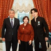 Димаш Құдайберген мен Самал Еслямова ТҮРКСОЙ марапаттарына ие болды