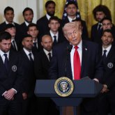 Трамп Ақ үйде Мессидің мықты футболшы екенін айтты