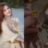 «Хаты жүрегіме батты»: Ерке Есмахан күйеуінен ауыр сөз естіген әйелге бриллиант сыйлады (ФОТО)