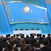 Президенттің қатысуымен мәслихат депутаттарының ІІІ республикалық форумы өтіп жатыр