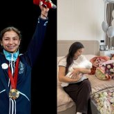 Паралимпиада чемпионы Ақмарал Науатбек алғаш рет ана атанды