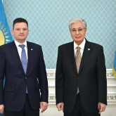 Президент Еуразиялық даму банкінің басқарма төрағасын қабылдады