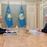 Тоқаев Жетісу облысының әкімі Бейбіт Исабаевты қабылдады