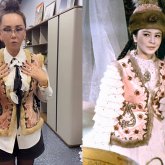 «Музейде тұратын дүние ғой»: Баян Алагөзова «Қыз Жібек» фильміндегі камзолды алып алды (ВИДЕО)