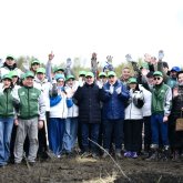 Таза Қазақстан: 1000 түп ағаш көшеті отырғызылды