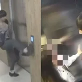 «Лифт түймесімен төбелесіп...»: Алматыда қызды сабаған ер адамның үстінен қылмыстық іс қозғалды