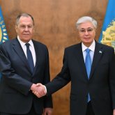 Тоқаев Ресей Федерациясының Сыртқы істер министрі Сергей Лавровты қабылдады