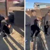 Атырау облысында жасөспірімдердің төбелесі видеоға түсіп қалды (ВИДЕО)