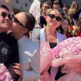 «Бақытқа бөледің»: Тұрсынбек пен Мөлдір қыздарының соңғы қоңырауына бірге барды (ФОТО)