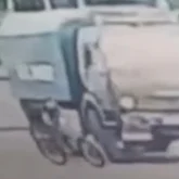 Астанада тағы да велосипед мінген баланы көлік қақты (ВИДЕО)