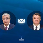 Мемлекет басшысы Хорватия Президентіне жеделхат жолдады