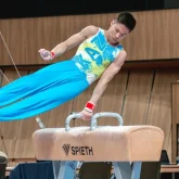Қазақ баласы спорттық гимнастикадан Challenge Cup турнирінде күміс жүлдеге ие болды