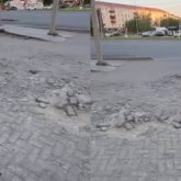 Атырауда опырылған аяқжолдары халықтың наразылығын тудырды