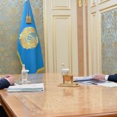 Шымкент әкімі Президентке есеп берді