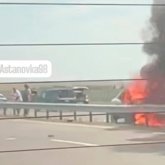 Астана – Петропавл тасжолында көлік өртеніп, 3 адам қайтыс болды
