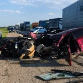 СҚО-да жантүршігерлік жол апатынан 8 адам зардап шекті