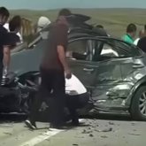 Қордайдағы қайғылы апат: Трассада Lexus пен Tank 500 соқтығысып, жүргізуші оқиға орнында қаза тапты