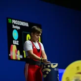 Ауыр атлет Ксения Прозорова Азия чемпионы атанды