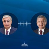 Шавкат Мирзиёев Тоқаевты Құрылтай сайлауының сәтті өтуімен құттықтады
