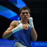Санжар Тәшкенбай кәсіпқой бокстағы дебютінде бірден чемпиондық белбеуге таласады