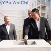Ұлытау облысында 300 пәтерлі тұрғын үй кешендерінің құрылысы басталды