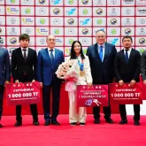Дзюдодан әлем чемпионы Фатима Сұпығалиеваға пәтер берілді